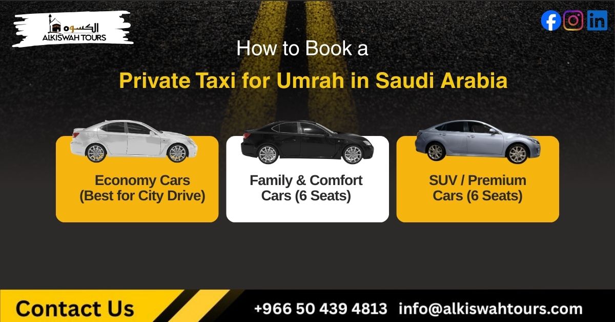 Private Taxi for Umrah